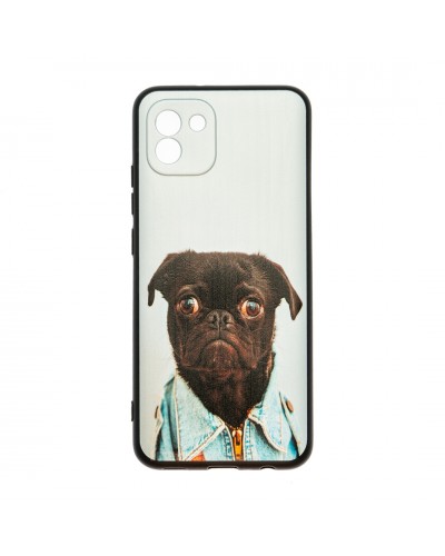 Husă Samsung Galaxy A03 TPU Design Denim Dog