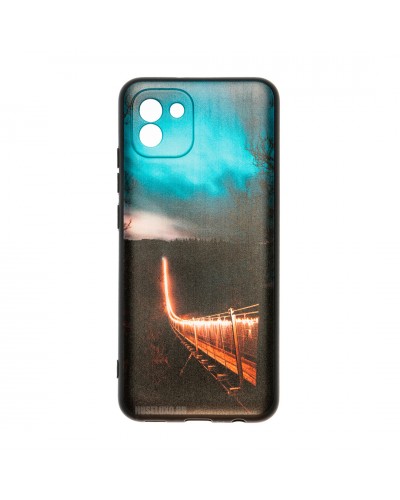 Husă Samsung Galaxy A03 TPU Design Night Bridge