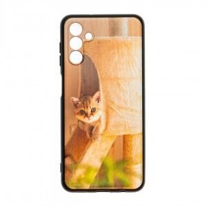 Husă Samsung Galaxy A13 5G TPU Design Orange Cat