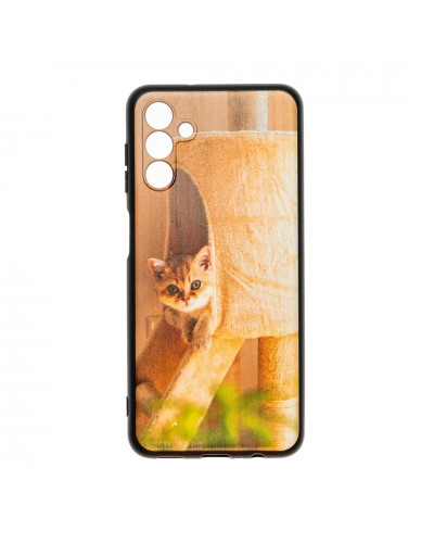 Husă Samsung Galaxy A13 5G TPU Design Orange Cat