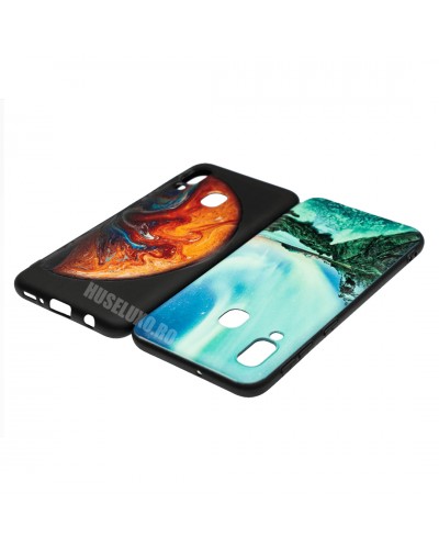 Husă Samsung Galaxy A20e TPU Design Northern Lights