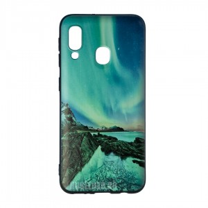 Husă Samsung Galaxy A20e TPU Design Northern Lights