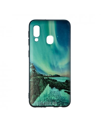 Husă Samsung Galaxy A20e TPU Design Northern Lights