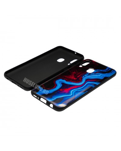 Husă Samsung Galaxy A20e TPU Design Blue Blood