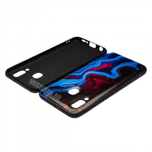 Husă Samsung Galaxy A20e TPU Design Blue Blood