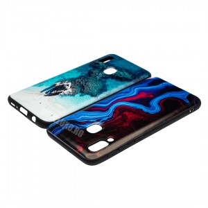 Husă Samsung Galaxy A20e TPU Design Blue Blood