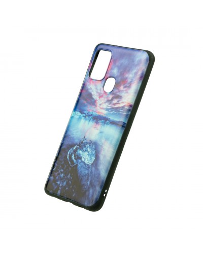 Husă Samsung Galaxy A21s TPU Design Ice Lake