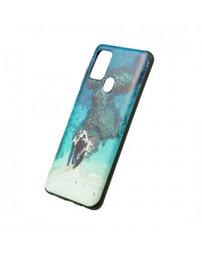 Husă Samsung Galaxy A21s TPU Design Island Beach