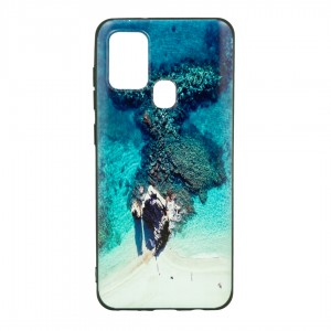 Husă Samsung Galaxy A21s TPU Design Island Beach