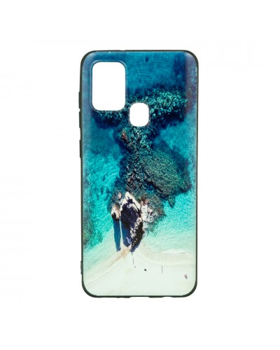 Husă Samsung Galaxy A21s TPU Design Island Beach
