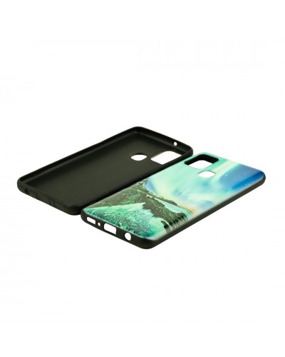 Husă Samsung Galaxy A21s TPU Design Northern Lights