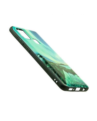 Husă Samsung Galaxy A21s TPU Design Northern Lights