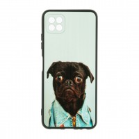 Husă Samsung Galaxy A22 5G TPU Design Denim Dog