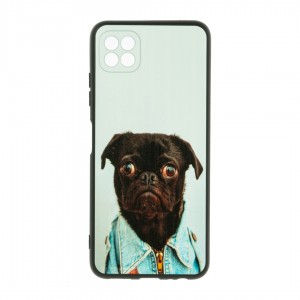 Husă Samsung Galaxy A22 5G TPU Design Denim Dog