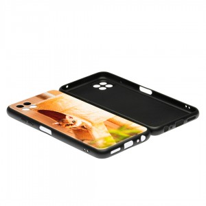 Husă Samsung Galaxy A22 5G TPU Design Orange Cat