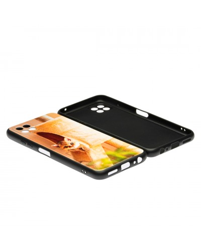 Husă Samsung Galaxy A22 5G TPU Design Orange Cat Husă Samsung Galaxy A22 5G TPU Design Orange Cat
