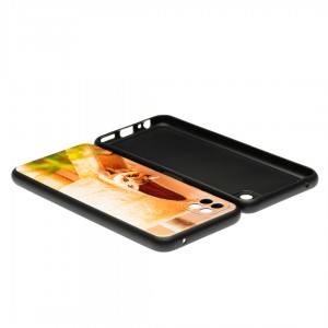 Husă Samsung Galaxy A22 5G TPU Design Orange Cat