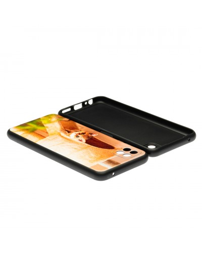 Husă Samsung Galaxy A22 5G TPU Design Orange Cat Husă Samsung Galaxy A22 5G TPU Design Orange Cat