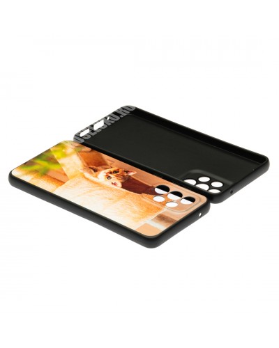 Husă Samsung Galaxy A33 5G TPU Design Orange Cat