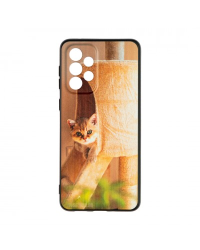 Husă Samsung Galaxy A33 5G TPU Design Orange Cat