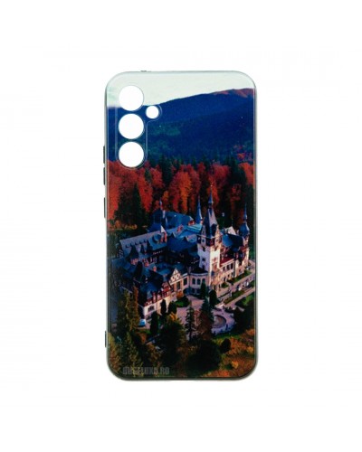 Husă Samsung Galaxy A34 5G TPU Design Peles Castle