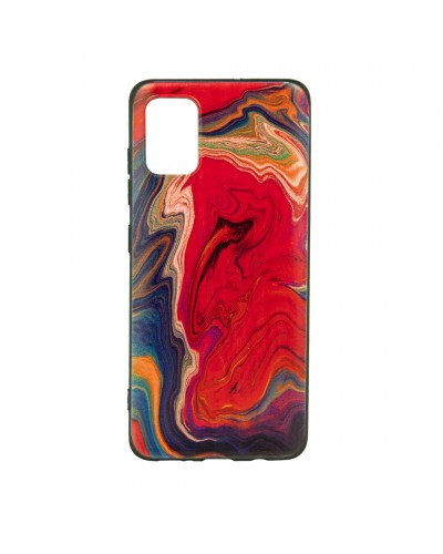 Husă Samsung Galaxy A51 TPU Design Abstract Red