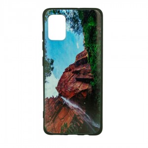 Husă Samsung Galaxy A51 TPU Design Rocky Cliffs