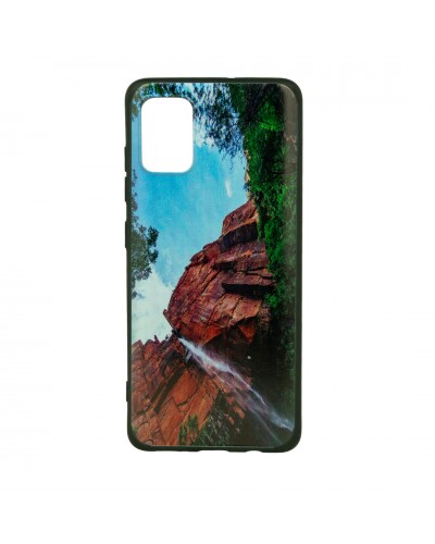 Husă Samsung Galaxy A51 TPU Design Rocky Cliffs