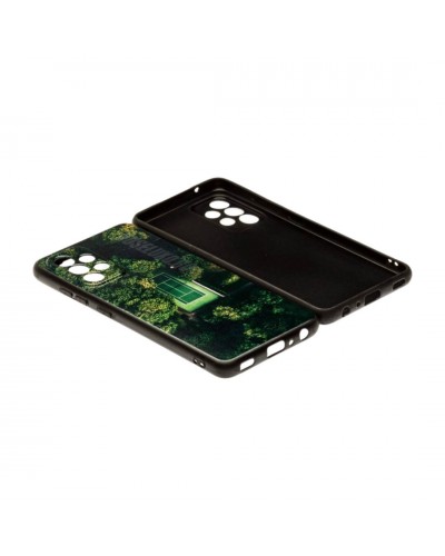 Husă Samsung Galaxy A52 / A52s TPU Design Green Court