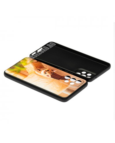 Husă Samsung Galaxy A53 5G TPU Design Orange Cat