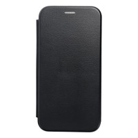 Husă Samsung Galaxy A23 5G Forcell Elegance Tip Carte cu Magnet, Piele Ecologică - Negru