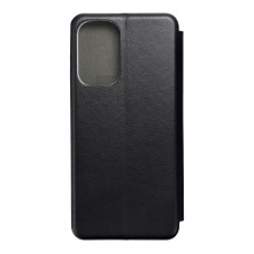 Husă Samsung Galaxy A23 5G Forcell Elegance Tip Carte cu Magnet, Piele Ecologică - Negru