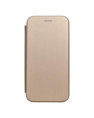 Husă Samsung Galaxy A13 5G / A04s MANGUSTA Elegance Tip Carte cu Magnet, Piele Ecologică - Auriu