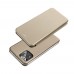 Husă Samsung Galaxy A13 5G / A04s MANGUSTA Elegance Tip Carte cu Magnet, Piele Ecologică - Auriu