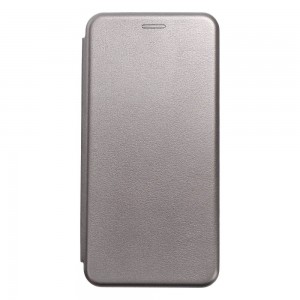 Husă Samsung Galaxy A13 5G / A04s MANGUSTA Elegance Tip Carte cu Magnet, Piele Ecologică - Gri