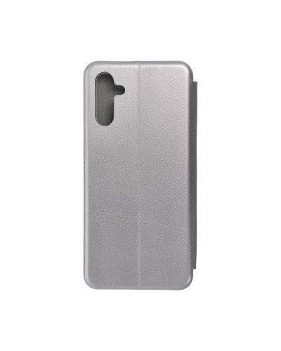 Husă Samsung Galaxy A13 5G / A04s MANGUSTA Elegance Tip Carte cu Magnet, Piele Ecologică - Gri