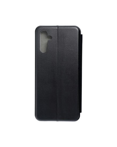 Husă Samsung Galaxy A13 5G / A04s MANGUSTA Elegance Tip Carte cu Magnet, Piele Ecologică - Negru