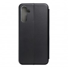 Husă Samsung Galaxy A15 Elegance Book Piele Premium Tip Carte cu Slot Card - Negru