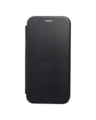 Husă Samsung Galaxy A23 5G Forcell Elegance Tip Carte cu Magnet, Piele Ecologică - Negru
