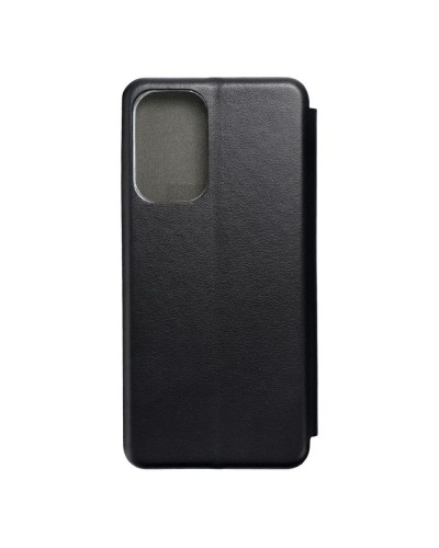 Husă Samsung Galaxy A23 5G Forcell Elegance Tip Carte cu Magnet, Piele Ecologică - Negru