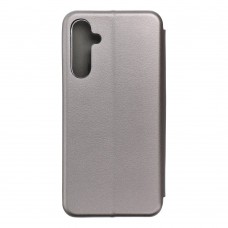 Husă Samsung Galaxy A25 Elegance Book Piele Premium Tip Carte cu Slot Card - Gri