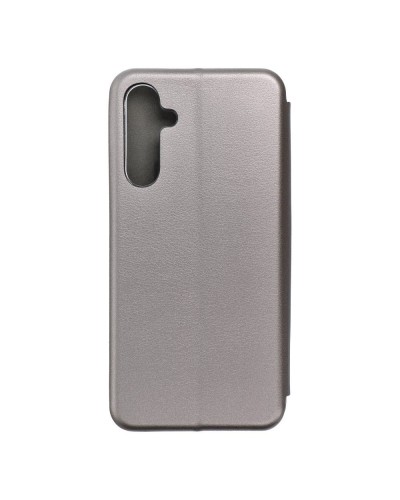 Husă Samsung Galaxy A25 Elegance Book Piele Premium Tip Carte cu Slot Card - Gri