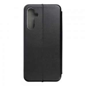 Husă Samsung Galaxy A25 Elegance Book Piele Premium Tip Carte cu Slot Card - Negru
