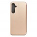 Husă Samsung Galaxy A35 Elegance Book Piele Premium Tip Carte cu Slot Card - Auriu
