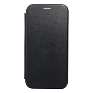 Husă Samsung Galaxy A53 5G Forcell Elegance Tip Carte cu Magnet, Piele Ecologică - Negru