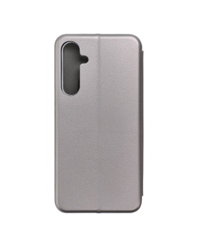 Husă Samsung Galaxy A55 Elegance Book Piele Premium Tip Carte cu Slot Card - Gri Husă Samsung Galaxy A55 Elegance Book Piele Premium Tip Carte cu Slot Card - Gri