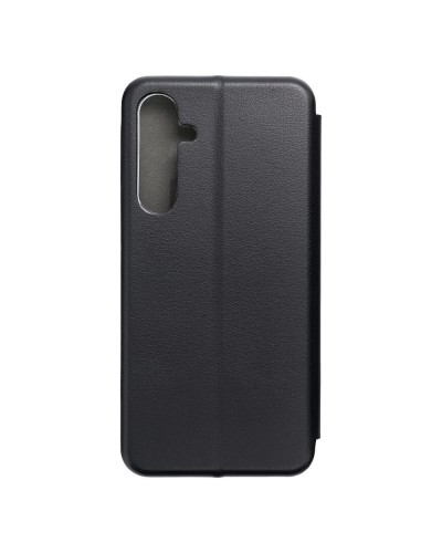 Husă Samsung Galaxy A55 Elegance Book Piele Premium Tip Carte cu Slot Card - Negru Husă Samsung Galaxy A55 Elegance Book Piele Premium Tip Carte cu Slot Card - Negru