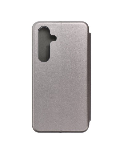 Husă Samsung Galaxy S23 FE Elegance Book Piele Premium Tip Carte cu Slot Card - Gri
