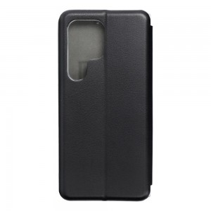 Husă Samsung Galaxy S24 Ultra Elegance Book Piele Premium Tip Carte cu Slot Card - Negru