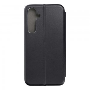 Husă Samsung Galaxy S25 Plus Elegance Book Piele Premium Tip Carte cu Slot Card - Negru